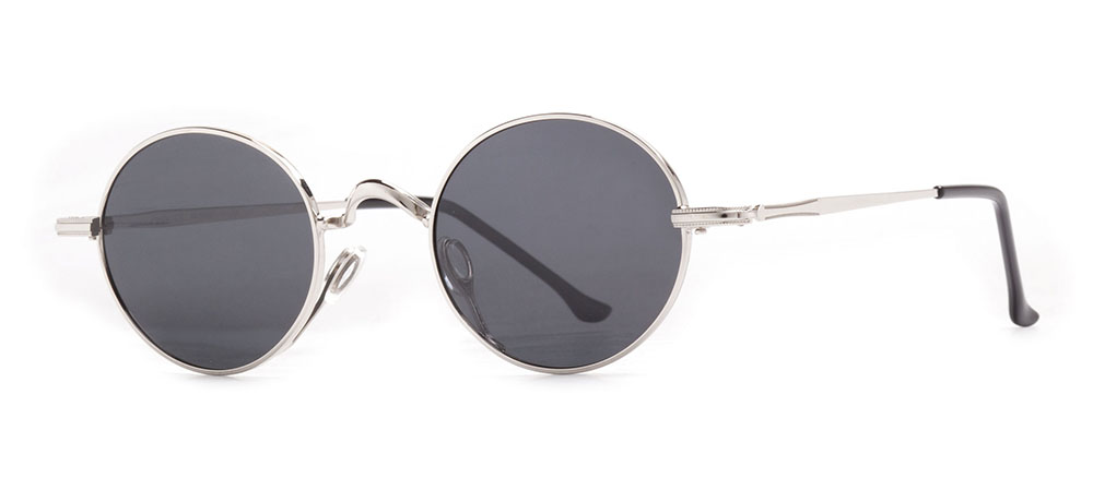 BENX SUNGLASSES Sunglasses Teenage Man,Woman,Unisex Round Full-Rimmed Metal Polarize BXGÜNŞ 8008.45-C.01